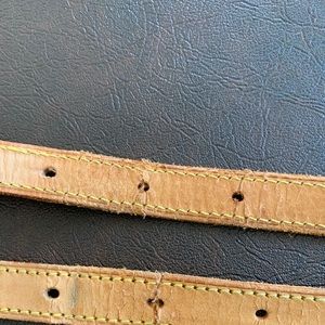 Leather straps 36 inches long